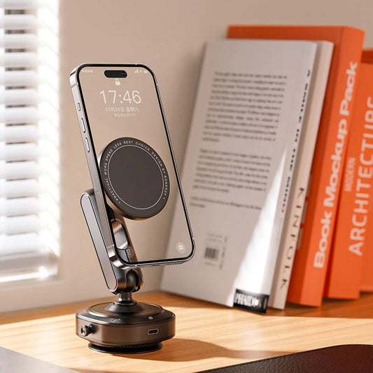 Magnetic Vacuum Phone Stand