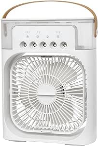 DLC Portable Ice Water Misting Fan with Oscillation & Remote Control