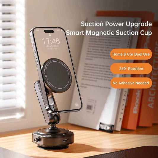 Magnetic Vacuum Phone Stand