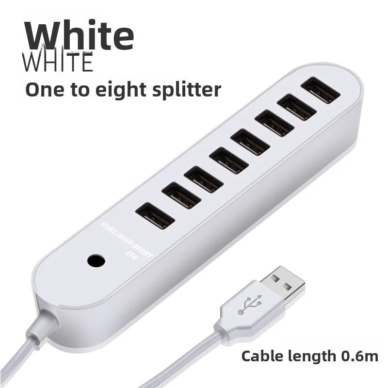 8 Port USB Hub