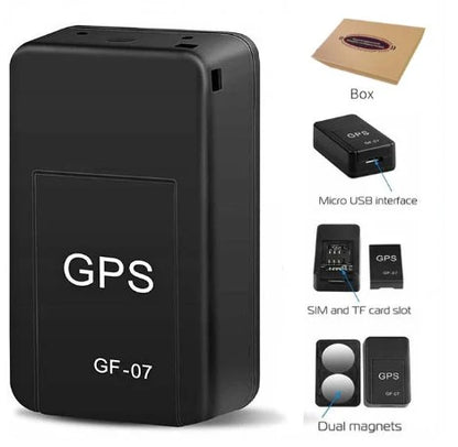Mini Magnetic GPS Tracker with Real-Time Tracking