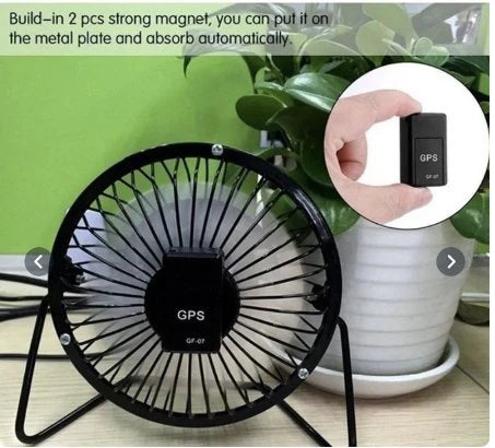 Mini Magnetic GPS Tracker with Real-Time Tracking