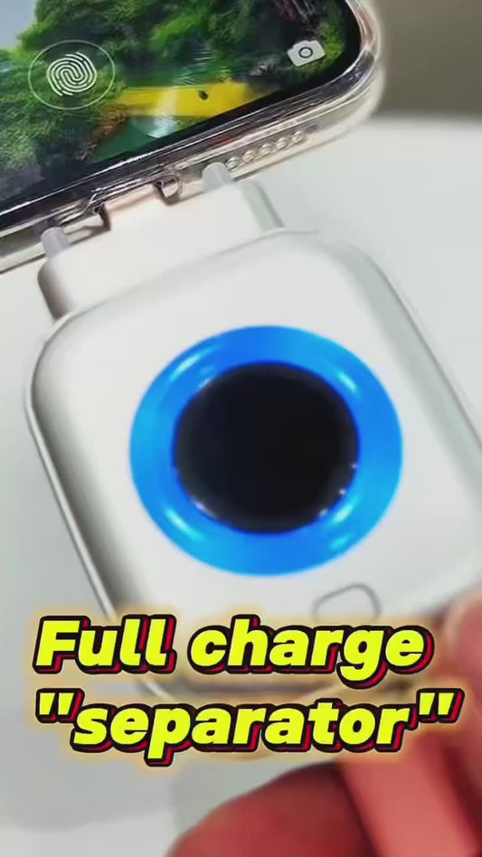 Auto Eject USB-C Charging Separator with Overcharge Protection