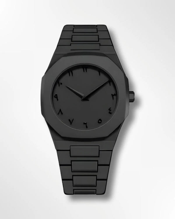 Stainless Steel Arabic Numerals Men's Watch (Classic Minimalist)